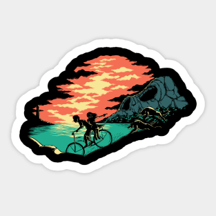 Love Adventure Sticker